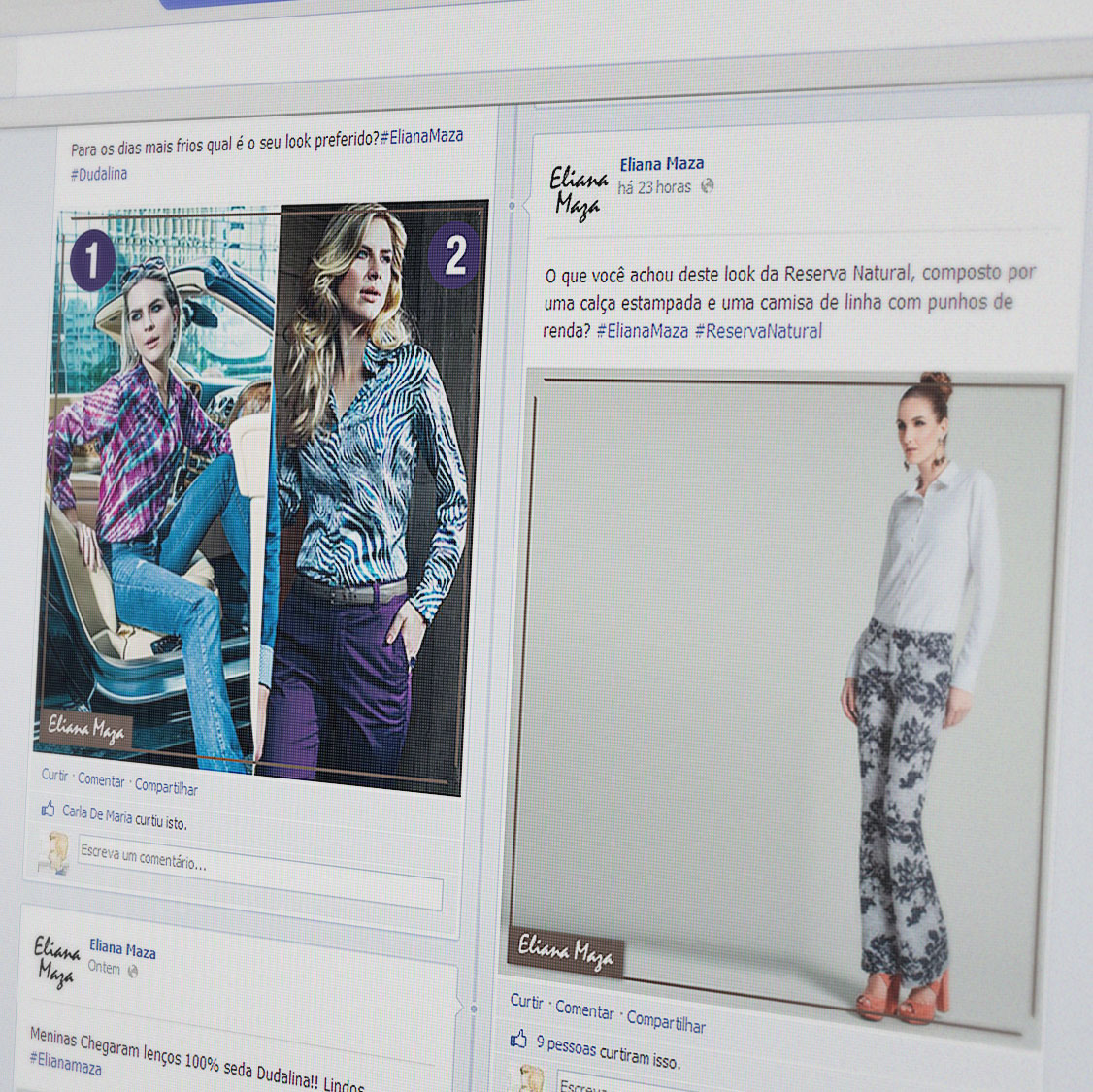 Postagem redes sociais