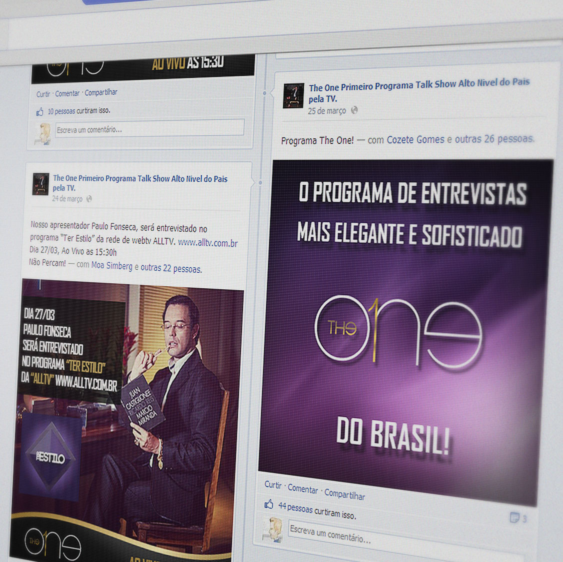 Postagem redes sociais