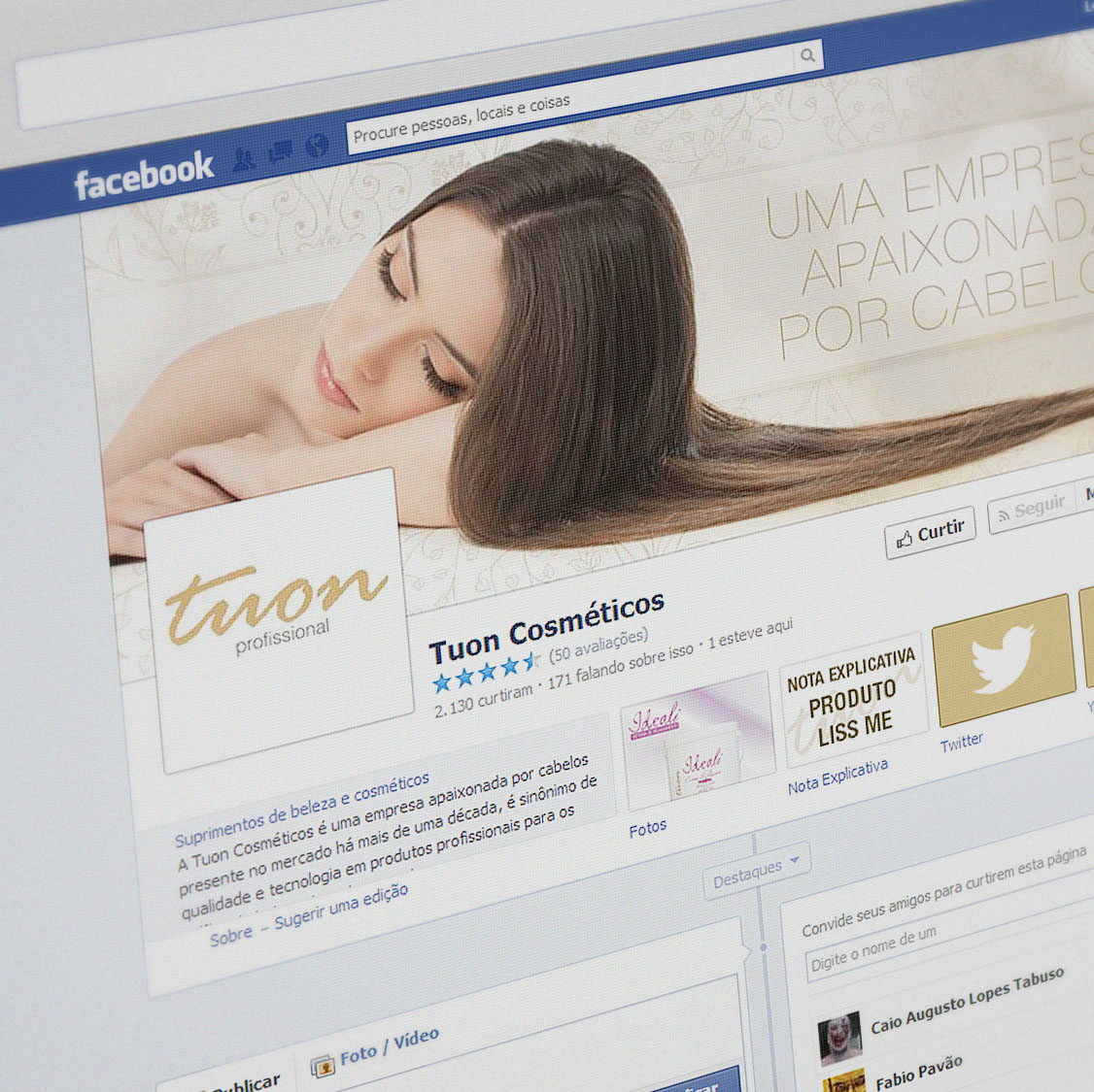 Postagem redes sociais